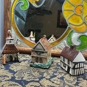 Vintage Noreola~ Debenham Guildhall, Tey Lullington Church and Mudlen End Home